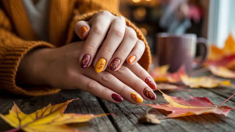 Autumn Fall Nail Ideas That’ll Have You Falling in Love with Your Manicure 🍂