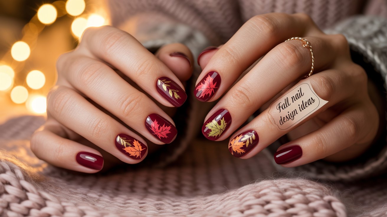 Fall Nail Art Design Ideas