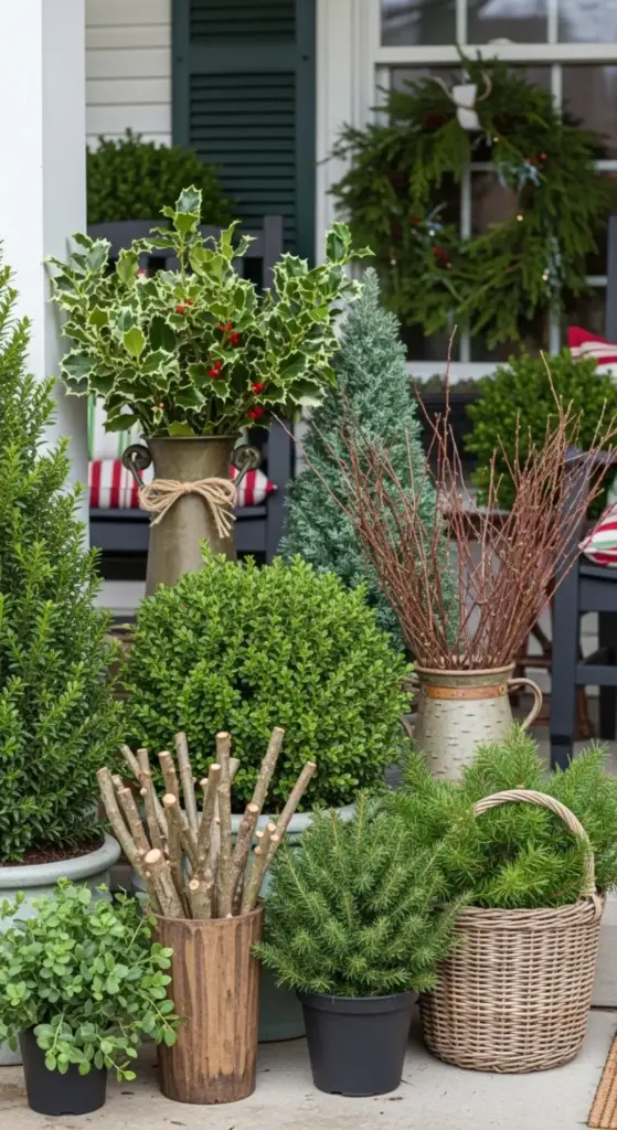 Add a Bit of Seasonal Greenery