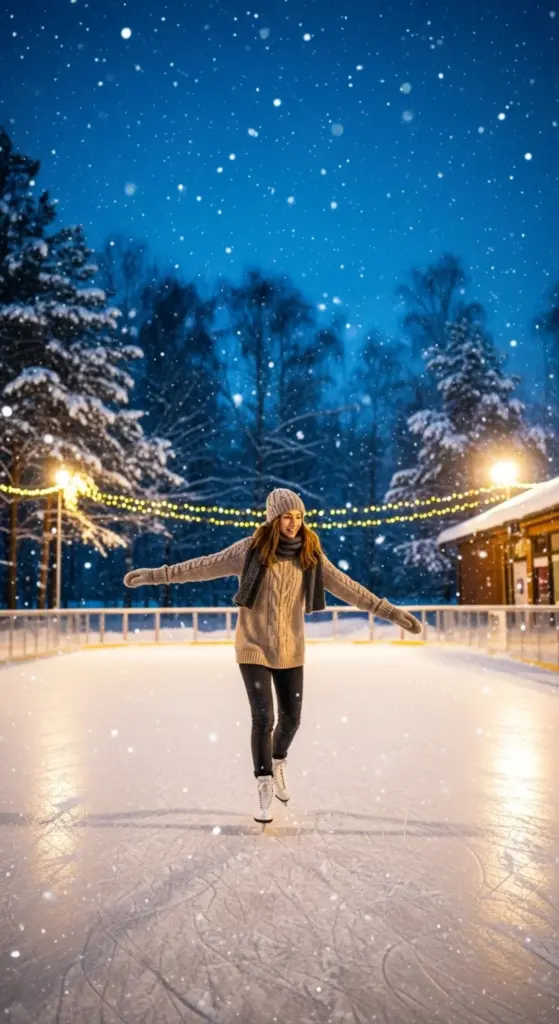 Go Ice Skating Under the Stars ✨