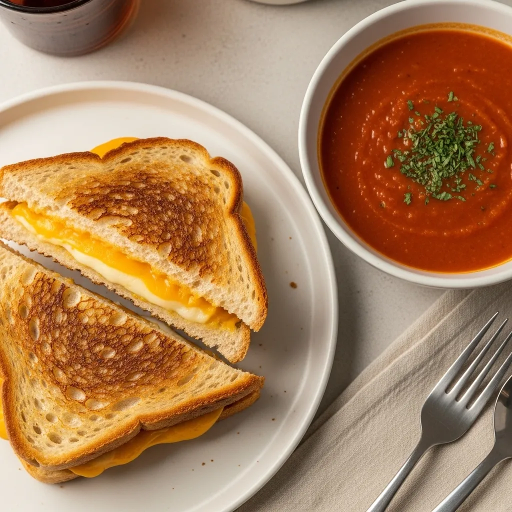 Grilled Cheese & Tomato Soup: The Ultimate Comfort Combo