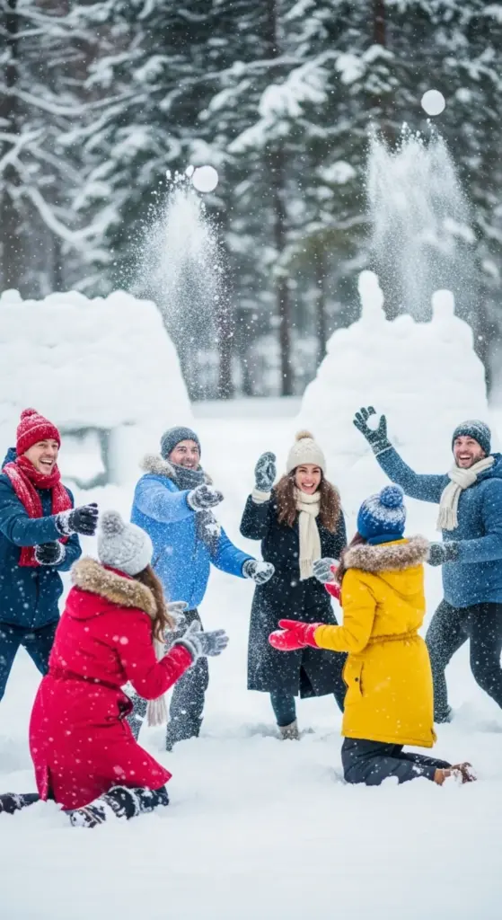 Have a Snowball Fight ❄️