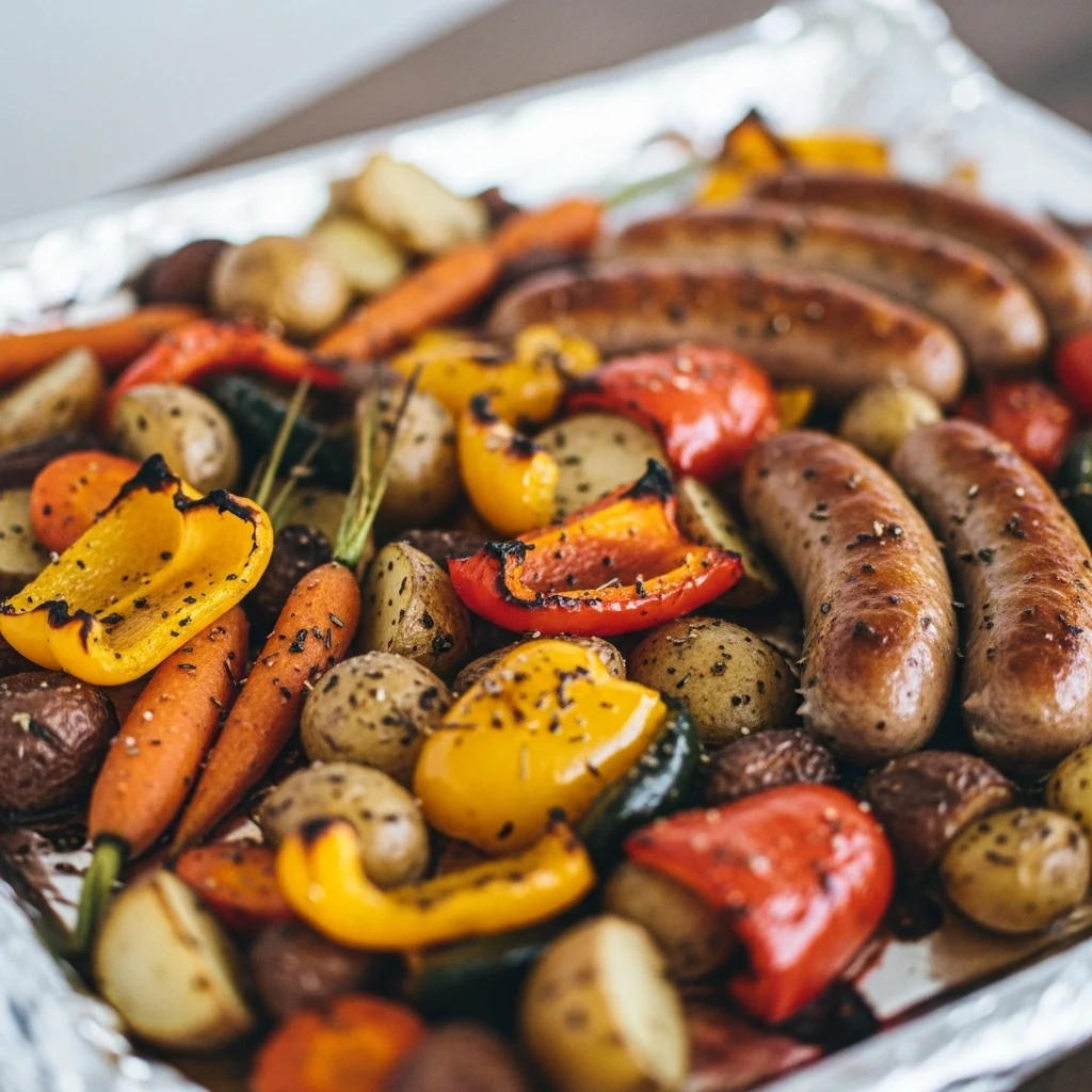 One-Pan Roasted Veggies & Sausage: Minimal Cleanup, Maximum Flavor