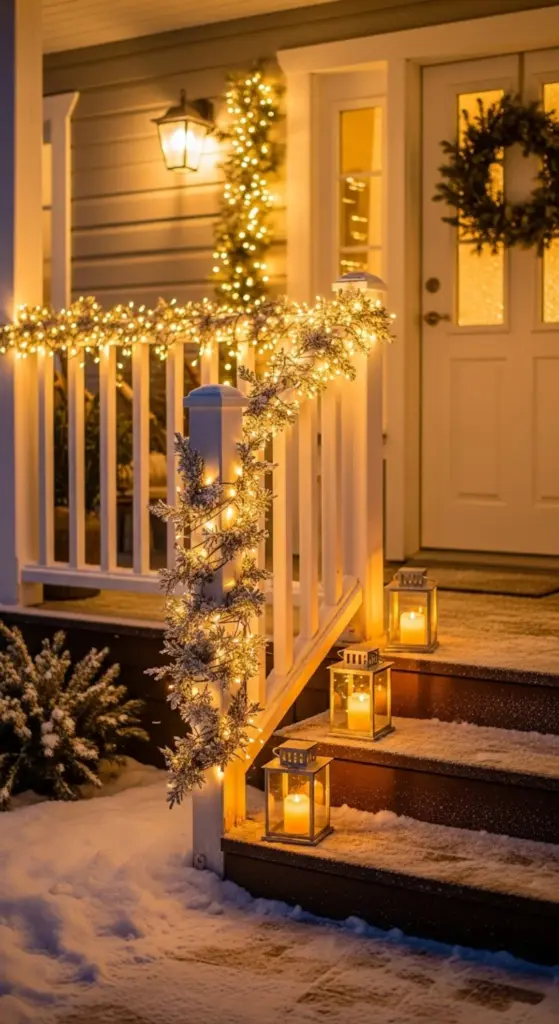 String Lights and Lanterns for a Soft Glow