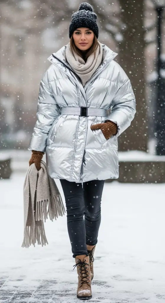 The Classic Puffer Jacket with a Twist