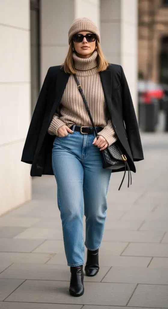 Turtlenecks Under Everything