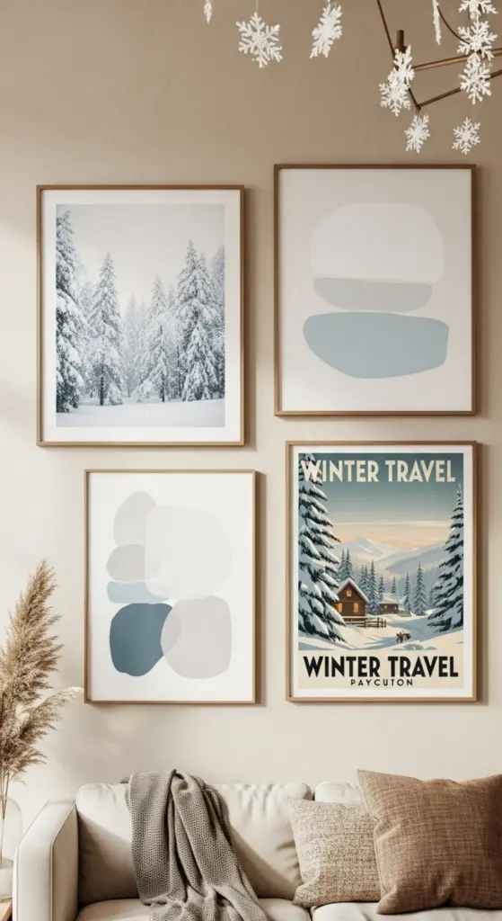 Winter Themed Art and Wall Decor
