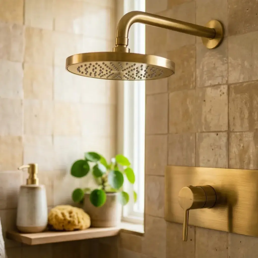 Brushed Brass Fixtures