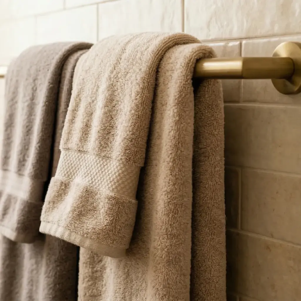 Cozy Beige Towels