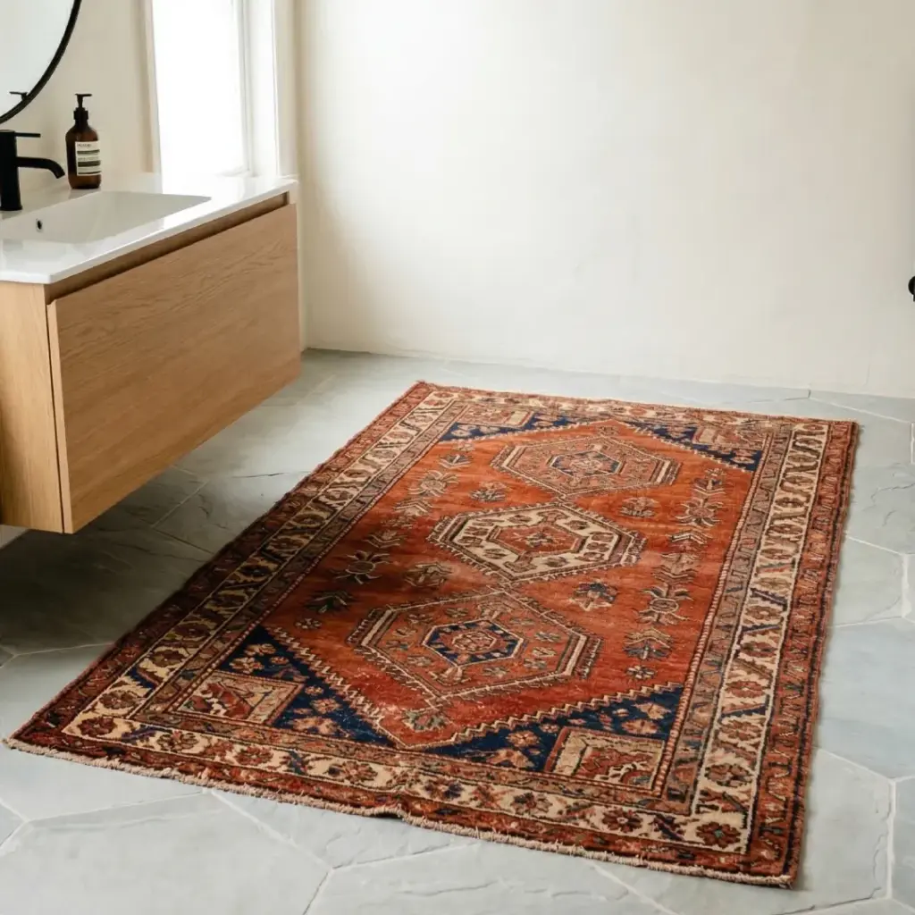 Layered Vintage Rugs