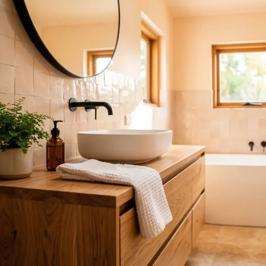 Subtle Peach Undertones