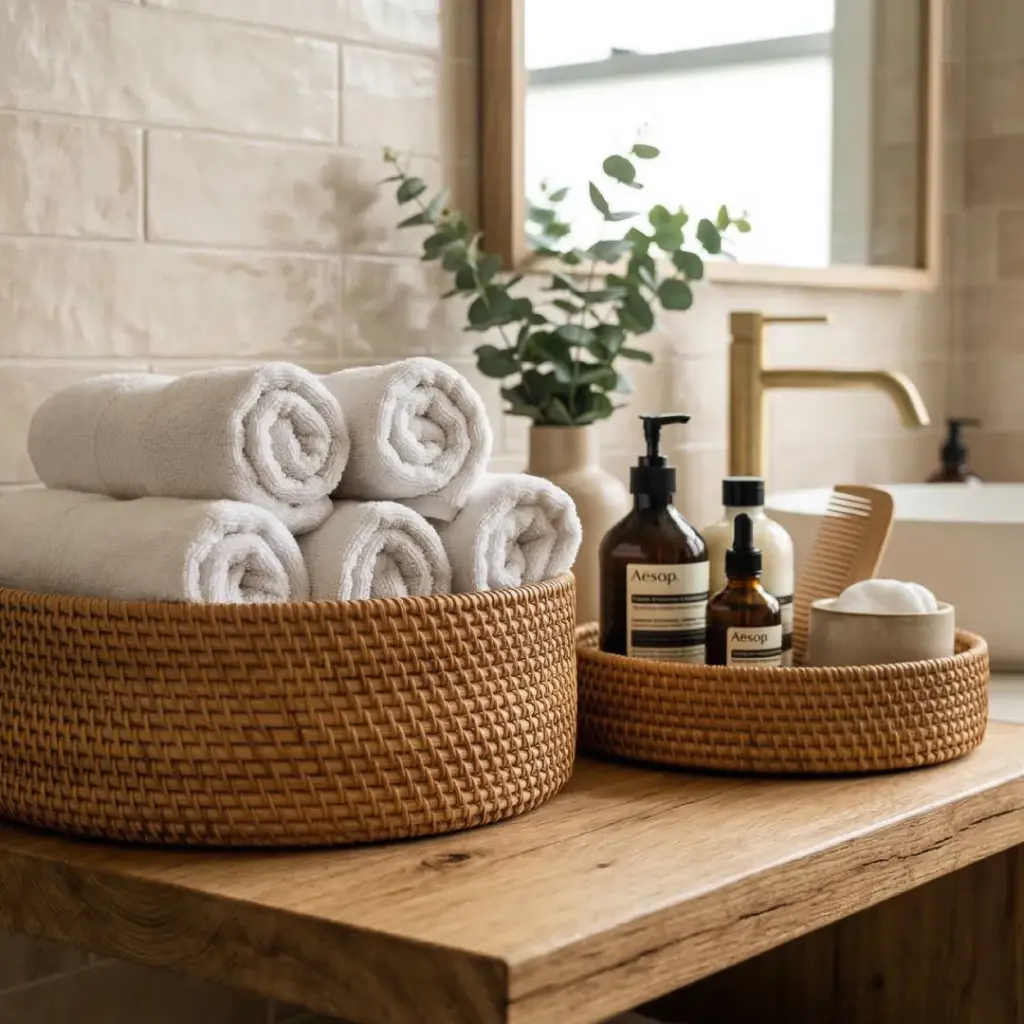 Woven Rattan Accessories